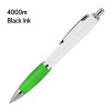 White Light Green Tasman Pens